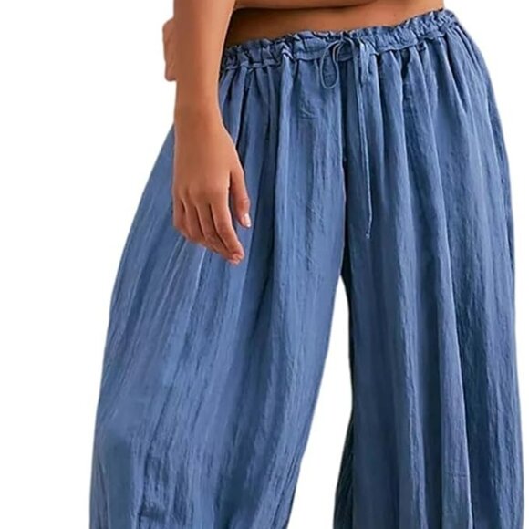 Free People Forever Young Bloomer Pants NWOT - Picture 2 of 3
